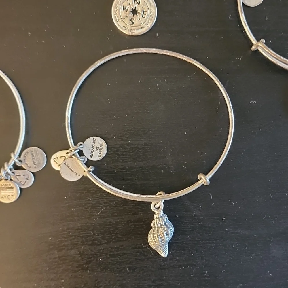 Lot of 4 Alex and Ani Bracelets - Picture 4 of 5